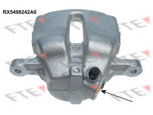 FTE RX5498242A0 stabdžių apkaba 
 Dviratė transporto priemonės -> Stabdžių sistema -> Stabdžių apkaba / priedai
4401P9