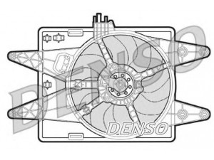 DENSO DER09022 ventiliatorius, radiatoriaus 
 Aušinimo sistema -> Radiatoriaus ventiliatorius
46786099