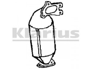 KLARIUS 322112 katalizatoriaus keitiklis 
 Išmetimo sistema -> Katalizatoriaus keitiklis
55183821, 55183821, 55183821