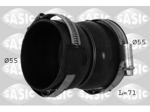SASIC 3350001 kompresoriaus padavimo žarna 
 Išmetimo sistema -> Turbokompresorius
0382EL, 0382EL