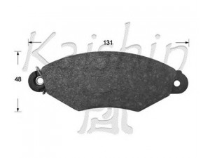 KAISHIN D10167 stabdžių trinkelių rinkinys, diskinis stabdys 
 Techninės priežiūros dalys -> Papildomas remontas
4106000QAG