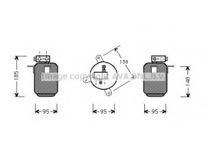 AVA QUALITY COOLING BWD001 džiovintuvas, oro kondicionierius 
 Oro kondicionavimas -> Džiovintuvas
64531389047, 64531390620