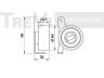 TREVI AUTOMOTIVE TD1202 įtempiklio skriemulys, paskirstymo diržas 
 Techninės priežiūros dalys -> Papildomas remontas
1350354040, 1350542010, 1350542020