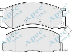 APEC braking PAD858 stabdžių trinkelių rinkinys, diskinis stabdys 
 Techninės priežiūros dalys -> Papildomas remontas
0446528030, 0446528040, 0446528080