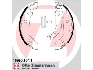ZIMMERMANN 10990.104.1 stabdžių trinkelių komplektas 
 Techninės priežiūros dalys -> Papildomas remontas
16 842 0020, 168 420 0320, 168 420 0620