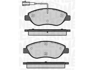 MAGNETI MARELLI 363916060124 stabdžių trinkelių rinkinys, diskinis stabdys 
 Techninės priežiūros dalys -> Papildomas remontas
77365188, 77365808