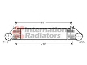 VAN WEZEL 30004353 tarpinis suslėgto oro aušintuvas, kompresorius 
 Variklis -> Oro tiekimas -> Įkrovos agregatas (turbo/superįkrova) -> Tarpinis suslėgto oro aušintuvas
2205000000, A2205000000