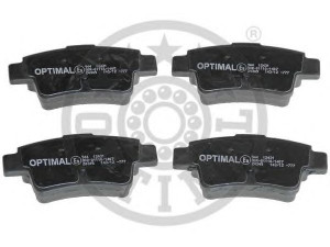 OPTIMAL 12431 stabdžių trinkelių rinkinys, diskinis stabdys 
 Techninės priežiūros dalys -> Papildomas remontas
77363959, 16 05 356, 93 189 823