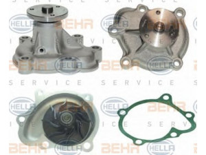 HELLA 8MP 376 800-621 vandens siurblys 
 Aušinimo sistema -> Vandens siurblys/tarpiklis -> Vandens siurblys
13 34 073, 13 34 143, 63 34 019
