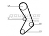 ROULUNDS RUBBER RR1300 paskirstymo diržas 
 Techninės priežiūros dalys -> Papildomas remontas
1302824B00, 1302824B10, 1302824B26