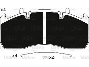 VALEO 882244 stabdžių trinkelių rinkinys, diskinis stabdys 
 Techninės priežiūros dalys -> Papildomas remontas
20568712, 20568715, 5001864365