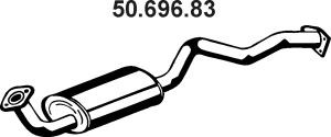 EBERSPÄCHER 50.696.83 galinis duslintuvas 
 Išmetimo sistema -> Duslintuvas
MR312481