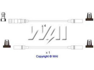 WAIglobal SL490 uždegimo laido komplektas