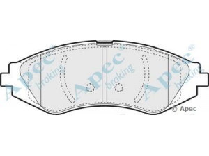 APEC braking PAD1230 stabdžių trinkelių rinkinys, diskinis stabdys 
 Techninės priežiūros dalys -> Papildomas remontas
P96253382