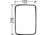 HELLA 8SB 501 346-032 išorinis veidrodėlis