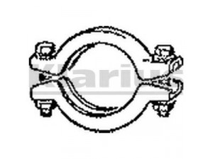 KLARIUS 430138 laikiklis, išmetimo sistema
4177251, 4399321, 6842851, 4177251