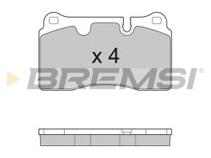 BREMSI BP3288 stabdžių trinkelių rinkinys, diskinis stabdys 
 Techninės priežiūros dalys -> Papildomas remontas
107856041, SFP500045, SFP500070