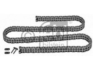 FEBI BILSTEIN 10496 pavaros grandinė 
 Variklis -> Variklio uždegimo laiko reguliavimo kontrolė -> Sinchronizavimo grandinė/įtempiklis/kreiptuvas -> Sinchronizavimo grandinė
000 997 43 94, 000 997 66 94, 001 997 17 94