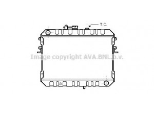 AVA QUALITY COOLING MZ2046 radiatorius, variklio aušinimas 
 Aušinimo sistema -> Radiatorius/alyvos aušintuvas -> Radiatorius/dalys
825915200A, RF0115200A, RF0115200B
