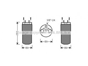 AVA QUALITY COOLING RTD555 džiovintuvas, oro kondicionierius 
 Oro kondicionavimas -> Džiovintuvas
2764000QAD, 4408038, 91166604, 8200004174