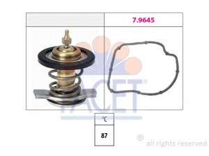 FACET 7.8784 termostatas, aušinimo skystis 
 Aušinimo sistema -> Termostatas/tarpiklis -> Thermostat
A 611 200 02 15, A 611 200 07 15