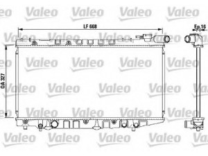 VALEO 731106 radiatorius, variklio aušinimas 
 Aušinimo sistema -> Radiatorius/alyvos aušintuvas -> Radiatorius/dalys
16400-16130, 16400-16140, 1640016130