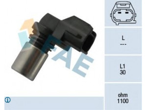 FAE 79285 jutiklis, skirstomojo veleno padėtis 
 Elektros įranga -> Jutikliai
90919-05029