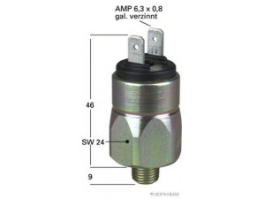 HERTH+BUSS ELPARTS 70495925 membraninis jungiklis