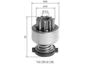 MAGNETI MARELLI 940113020393 krumpliaratis, starteris
