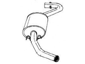 SIGAM 11610 galinis duslintuvas 
 Išmetimo sistema -> Duslintuvas
1726A8, 1726A9, 1726EL, 1726JQ
