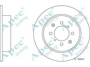APEC braking DSK2355 stabdžių diskas 
 Stabdžių sistema -> Diskinis stabdys -> Stabdžių diskas
42510S5A000, 42510S6DE00, 42510ST3E00