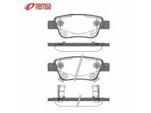 METZGER 1047.02 stabdžių trinkelių rinkinys, diskinis stabdys 
 Techninės priežiūros dalys -> Papildomas remontas
04466-05010, 04466-05020