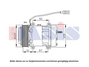 AKS DASIS 852799N kompresorius, oro kondicionierius 
 Oro kondicionavimas -> Kompresorius/dalys
1856682, 1935617, 1935617R