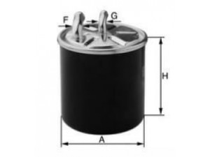 UNIFLUX FILTERS XN106 kuro filtras 
 Degalų tiekimo sistema -> Kuro filtras/korpusas
05174056AA, K05174056AA, 646 092 00 01