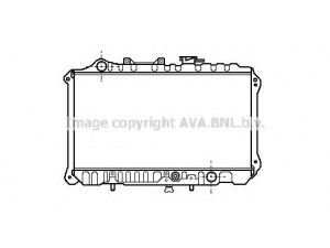AVA QUALITY COOLING MZ2019 radiatorius, variklio aušinimas 
 Aušinimo sistema -> Radiatorius/alyvos aušintuvas -> Radiatorius/dalys
FE1015200, FE1015200A, FE1015200B