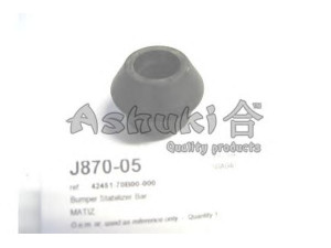 ASHUKI J870-05 skersinio stabilizatoriaus įvorių komplektas 
 Ašies montavimas/vairavimo mechanizmas/ratai -> Stabilizatorius/fiksatoriai -> Sklendės
42451-70B00