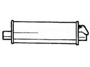 AKS DASIS SG45408 vidurinis duslintuvas
