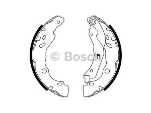 BOSCH 0 986 487 771 stabdžių trinkelių komplektas 
 Techninės priežiūros dalys -> Papildomas remontas
16 066 311 80, 4241 P1, 16 066 311 80