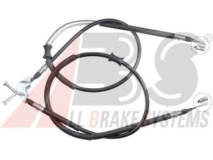 A.B.S. K10042 trosas, stovėjimo stabdys 
 Stabdžių sistema -> Valdymo svirtys/trosai
522656, 24436451
