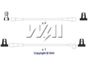 WAIglobal SL040 uždegimo laido komplektas