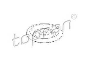 TOPRAN 205 465 pakabos statramsčio atraminis guolis 
 Ašies montavimas/vairavimo mechanizmas/ratai -> Montavimas, pakabos statramstis
03 44 588, 3 44 588, 90251921