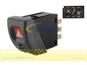 VEMO V40-80-2407 jungiklis, pavojaus žibintas 
 Elektros įranga -> Šviesų jungikliai/relės/valdymas -> Šviesų jungiklis/svirtis
12 41 289, 12 41 637, 12 41 661