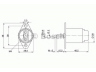 BOSCH 0 330 106 001 solenoidas
000 074 03 88, A 000 074 03 88
