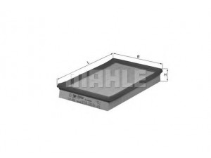 KNECHT LX 414 oro filtras 
 Filtrai -> Oro filtras
25062234, 25062235, 90322262, 90325205