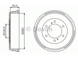 BOSCH 0 986 477 223 stabdžių būgnas 
 Stabdžių sistema -> Būgninis stabdys -> Stabdžių būgnas
43206 08G11, 43206 VG300, 43206VM00B