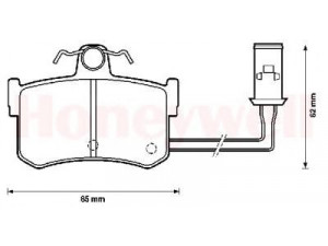 BENDIX 572124B stabdžių trinkelių rinkinys, diskinis stabdys 
 Techninės priežiūros dalys -> Papildomas remontas
43022SG9V00, 43022SL0000, GBP90300