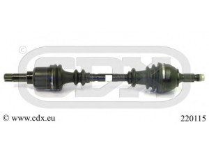 CDX 220115 kardaninis velenas 
 Ratų pavara -> Kardaninis velenas
327291, 327355