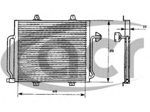 ACR 300451 kondensatorius, oro kondicionierius 
 Oro kondicionavimas -> Kondensatorius
7700271937, 7700272730