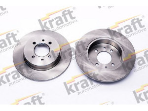 KRAFT AUTOMOTIVE 6055000 stabdžių diskas 
 Stabdžių sistema -> Diskinis stabdys -> Stabdžių diskas
77 00 800 002, 77 01 204 295, 77 01 205 844