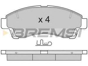 BREMSI BP2903 stabdžių trinkelių rinkinys, diskinis stabdys 
 Techninės priežiūros dalys -> Papildomas remontas
UGY13323Z, UGY13328Z, UGY93323Z